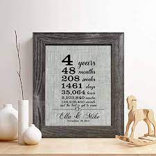What is your guy first and foremost, your best friend. 4th Anniversary Gift Ideas For Her Him And Couples 4th Anniversary Gifts 4th Year Anniversary Gifts Birthday Gifts For Sister