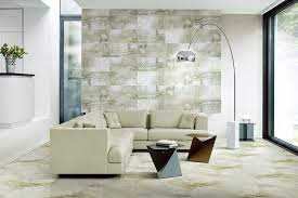 2021 living room tile design trends. Stunning Feature Tiled Wall In This Living Room Is From The Ultra Thin Large Wall Tiles Living Room Living Room Pictures Living Room Tiles