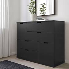 Nordli Chest Of 6 Drawers Anthracite 120x99 Cm Ikea Ireland Dresser Drawers Black Dresser Bedroom 6 Drawer Dresser