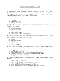 We did not find results for: Soal Pelumasan Sepeda Motor Kls 11 Jawabanku Id