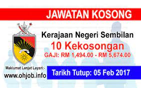 Lembaga muzium negeri sembilan iklan kekosongan jawatan permohonan adalah dipelawa daripada warganegara malaysia, keutamaan diberi kepada rakyat negeri sembilan darul khusus untuk memenuhi jawatan berikut : Jawatan Kosong Kerajaan Negeri Sembilan 05 Februari 2017 Jawatan Kosong Kerajaan Swasta Terkini Malaysia 2021 2022