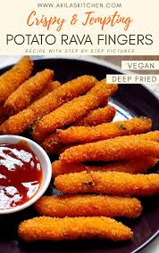 Potato Rava Fingers Crispy Aloo Sooji Fingers Learning To Cook Recipe In 2020 Potato Snacks Food Snack Recipes