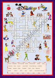 Unlock seasonal puzzles and explore the amazing land with new updates. Cartoon Series 3 Disney Characters Crossword 1 Key Esl Worksheet By Sara26