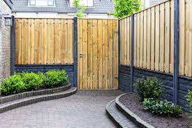 moderne hout beton schutting schutting tuin buitendecoraties houten schuttingen