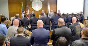 With honor: Dozens recognized for actions during Porterville Library fire