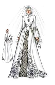 Tampil menawan dan anggun pada hari bahagia adalah impian setiap pasangan mempelai. Kebaya Dan Gaun Pengantin Muslim Pengantin Gaun Dan Ilustrasi Model Pakaian