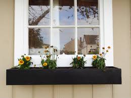 Window boxes and outdoor planters. Build A Modern Window Planter Box