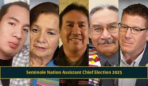 Cheat sheet: Seminole Nation Assistant Chief Brian Thomas Palmer faces 4  challengers
