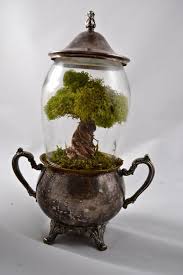 Tree Terrarium Beautiful Moss Terrarium Hand By Uniqueleeart Moss Terrarium Terrarium Faux Tree