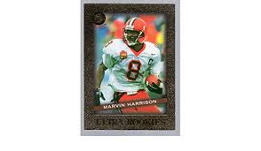 Shop comc's extensive selection of marvin harrison rookie related football cards. Amazon Com 1996 Ultra Rookies 13 Marvin Harrison Nfl Football Trading Card Collectibles Fine Art