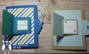 Stamps in the mail club july 2014: Beth S Paper Cuts Flip Flap Card