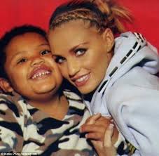 Katie Price says she is 'proud' her son's expletive made it onto a  Glastonbury flag