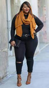 Plussizebride Plus Size Winter Outfits Plus Size Fall Fashion Ripped Jeans Outfit