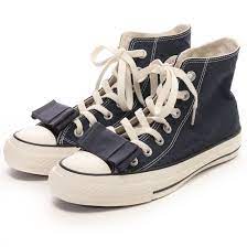 コンバース converse オールスター ドットシャンタン hi ネイビー 靴とファッションの通販サイト ロコンド コンバース ハイカットスニーカー オールスター