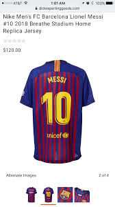 Just Got My 2018 2019 Barca Messi Jersey I M Ready Now Sports Jersey Messi