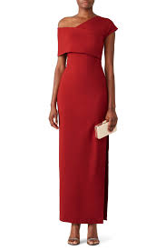 Rent Rust Popover Gown By Elliatt For 55 70 Only At Rent The Runway Rust Dress Black Tie Optional Dress Black Tie Dress