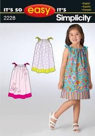 Simplicity 2228 Sleeveless Dress Or Jumper Girls Dress Sewing Patterns Girls Clothes Patterns Sewing Kids Clothes