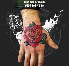 El Dovmesi Hand Tattoo Tattoo Dovme Renkli Dovmeler