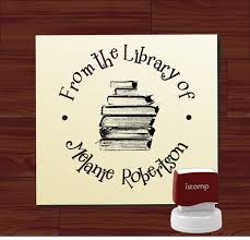 Looking For Custom Rubber Stamps Wedding Address Calligraphy More See Hundreds Of Cute Designs In My Etsy Store O With Images Library Stamp Book Stamp School Stamps