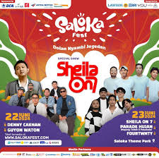 Saloka Fest 2024 Bakal Hadirkan Sheila On 7, Deny Caknan, Guyon Waton  hingga Fourtwnty