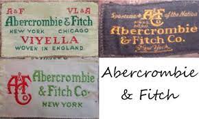 Vintage Tag History Levi S Banana Republic Betsey Johnson Abercrombie Fitch And More Vintage Tags Vintage Labels Abercrombie And Fitch Tshirts