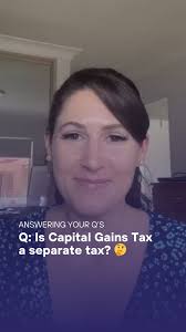 ✨ ANSWERING YOUR Q’S: CAPITAL GAINS TAX ✨, Let’s clear something up today.  Despite what you might hear, capital gains tax isn’t a separate tax with  its own special rate. , Here is the truth: ,
