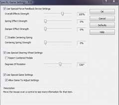 Repeating for 2016s1, suggested damping setting is 10%. G27 Settings Sector3 Studios Forum