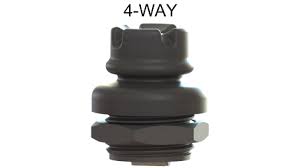 Miniature 4 5 8 Or 9 Way Hat Switch The Hs1 Series Is An Ip67 Above Panel Sealed Switch For Anything From Indoor To Harsh Environm Miniatures Series Control