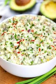 Creamy Avocado Egg Salad Video Sweet And Savory Meals Recipe In 2020 Avocado Egg Salad Egg And Grapefruit Diet Boiled Egg Diet Plan