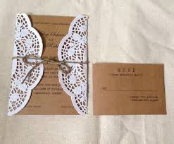 Pin By Ivon Claros On I Do Doily Wedding Invitations Rustic Wedding Vintage Wedding Invitations