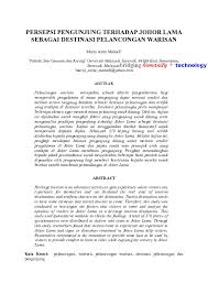 Kerangka karangan adalah rencana teratur tentang pembagian dan penyusunan gagasan. Doc Persepsi Pengunjung Terhadap Johor Lama Sebagai Destinasi Pelancongan Warisan Shaik Azahar Shaik Hussain Academia Edu