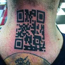 Qr Tattoo Qr Code Tattoo Tattoos Tattoo Quotes