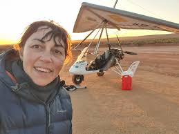 Inspired by the epic migrations of the shorebirds that fly from Australia  to Siberia every year, Amellia Formby circumnavigated the country in a  microlight aircraft to foster awareness of migratory birds and