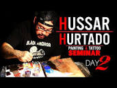 Michael Hussar and Nikko Hurtado Painting and Tattoo Seminar Day 2 ...