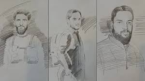 ऐसे दिखते हैं वो दहशतगर्द जिन्होंने पहलगाम में किया कत्लेआम! जारी किया गया  तीन आतंकियों का स्कैच