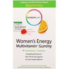 Rainbow Light Women S Multivitamin Energy Gummy