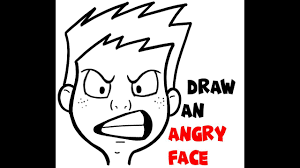 How To Draw Cartoon Facial Expressions : Angry, Furious, Mad - How To Draw  Step By Step Drawing Tutorials