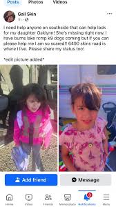 Sept 19, 2024 Oaklynn is missing from southside burns lake BC. Missing  tonight. Time sensitive so please share #mrandmrswestfromthewestcoast #mmip  #MMIW #MMIMB #MMIM #MMIWG #mmipawareness #NATIVE ...