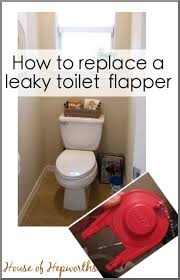 The best toilet flapper replacements for running toilets. How To Replace A Leaky Toilet Flapper House Of Hepworths