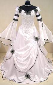 Medieval Wedding Dress Gothic Handfasting Larp Wicca Lotr Witch Pagan Tudor Robe Fairy Tale Wedding Dress Gothic Wedding Dress Medieval Wedding