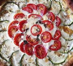 Tarte Courgettes Tomates Lardons Et Chevre Au Thermomix Tarte Courgette Tomate Tarte Courgette Et Tarte Tomate