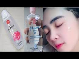 Gunakan Rutin Tiap Malam Bikin Wajah Putih Bersinar Seperti Kaca Youtube Minyak Bayi Produk Makeup Trik Makeup