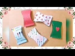 Get it as soon as fri, jan 29. Diy Paper Candy Secret Message Chocolates Easy Gift Ideas Youtube Paper Candy Diy Paper Easy Gifts