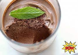 Chocolate Protein Mousse Recipe Protein Mousse Protein Powder Recipes Whey Recipes