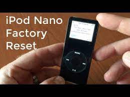 How To Factory Reset Ipod Nano 1St Gen- Reset Data - Youtube