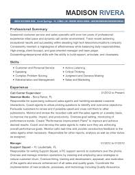 call center supervisor resume sample