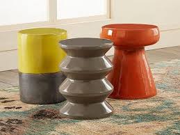 Keramik Garten Hocker Formen Farben Hocker Keramik Hocker Dekoration