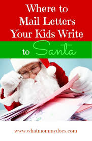 Santa Claus Real Mailing Address Kids Writing Santa Writing Santa Letter