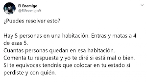 La primera vez no es fácil conseguir armas palabras más largas de 4. El Acertijo Que Ha Confundido A Usuarios De Twitter Ingenio O Error