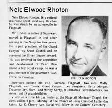 Nelo Elwood Rhoton (1921-1987)